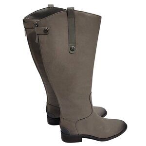 Sam Edelman Penny Tall Leather Riding Boots 5 Wide Calf
